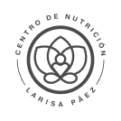 Logo Centro de Nutricion Larisa Páez gris